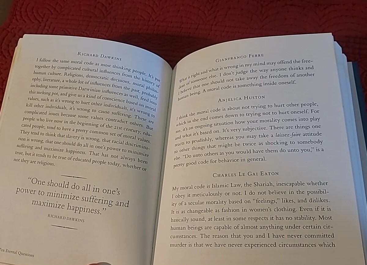Ten Eternal Questions : Wisdom, Insight, and Reflection for Life’s Journey by…