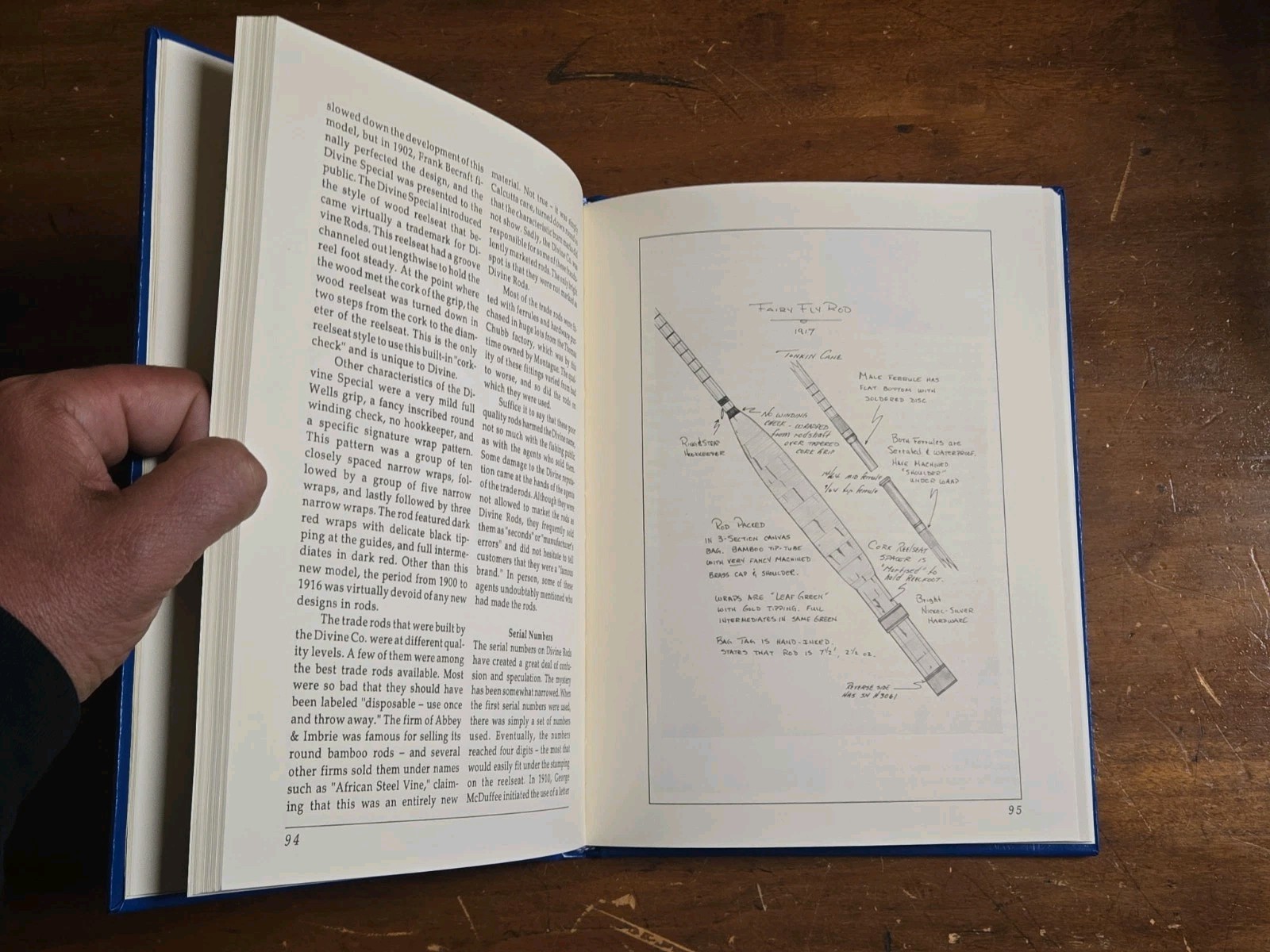 Fishing Rods by Divine Michael Sinclair Signed, Limited Ed 119/300 HC Fly Book