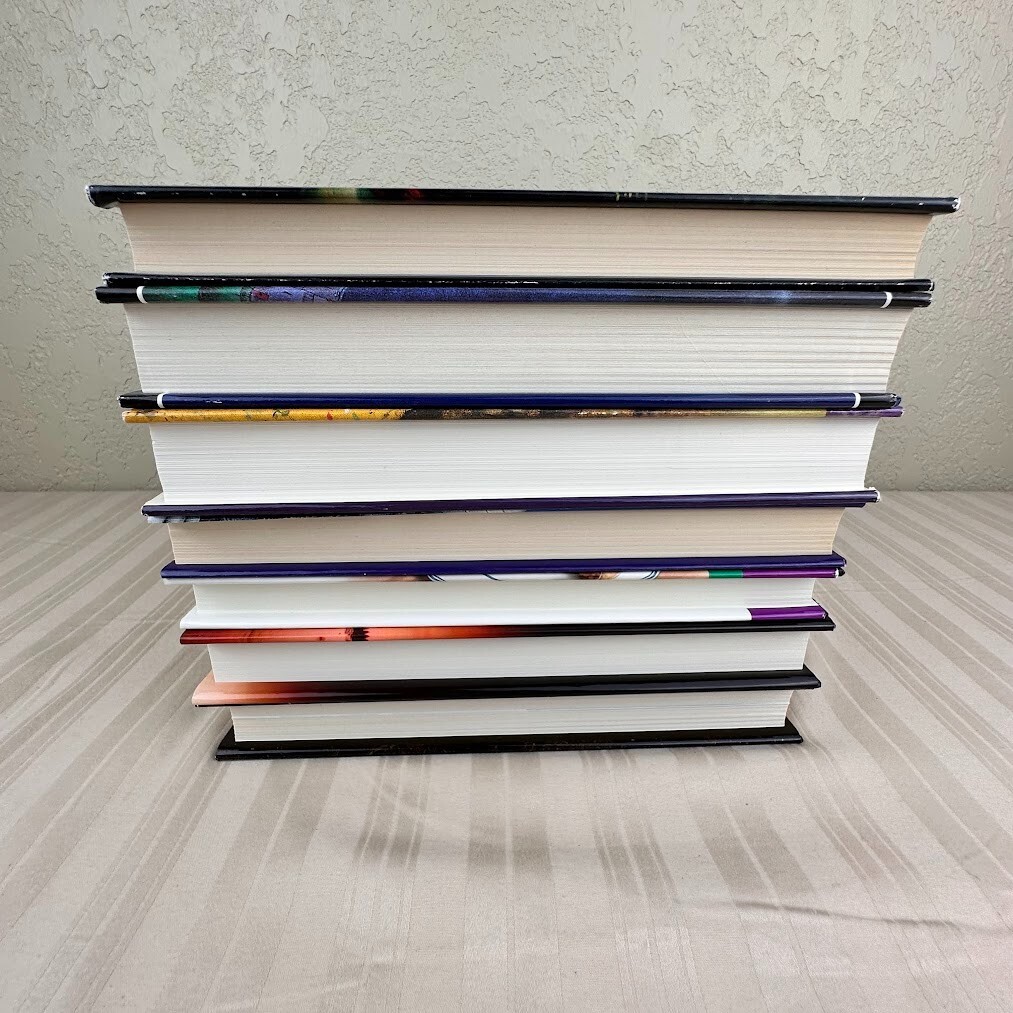 7x Hardcover Novels Multiple Titles & Authors Mystery, Crime, Thriller, Suspense