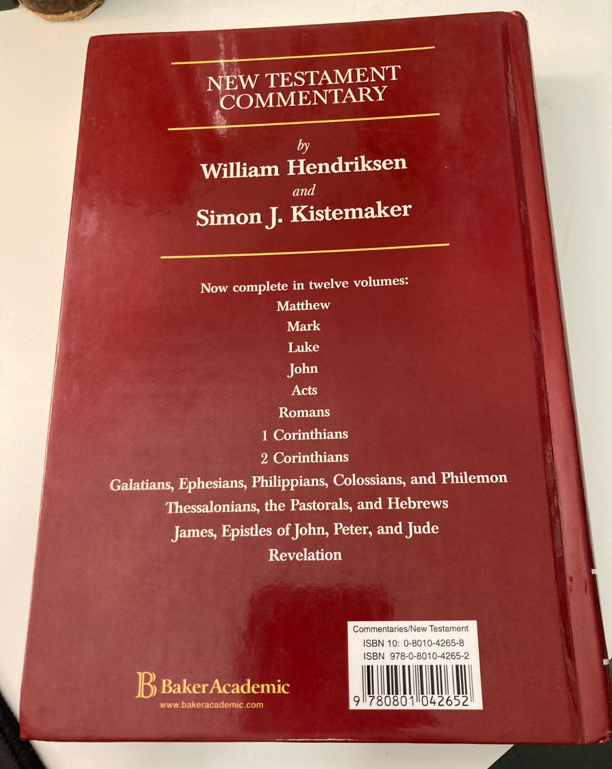 Romans by William Hendriksen New Testament Commentary