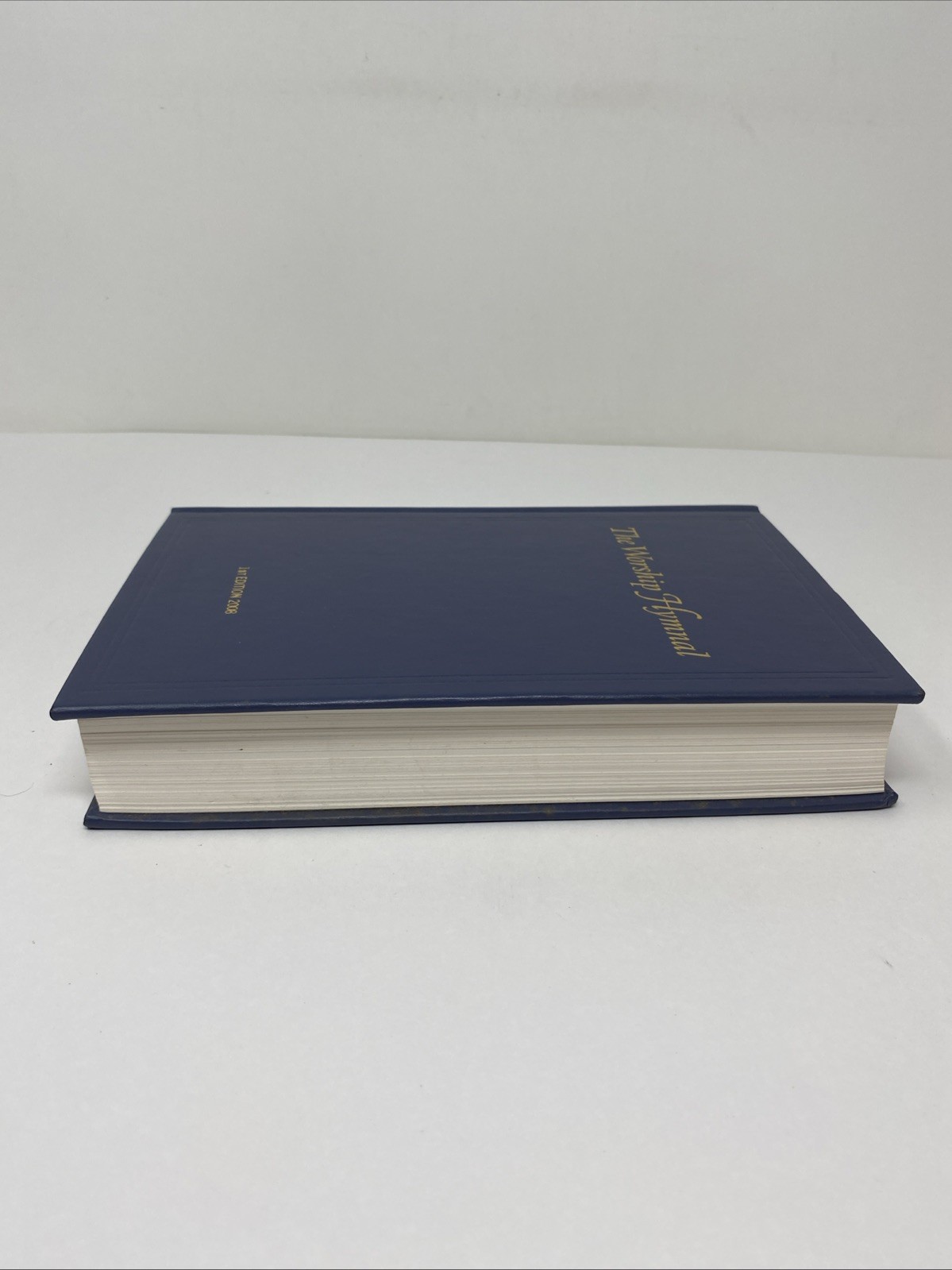 The Worship Hymnal 2008 Slate Blue HC Lifeway Worship First Edition Clean Pages