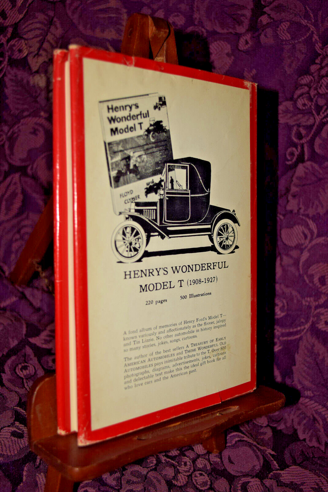 Floyd Clymer’s Historical Scrapbook Early Advertising 1955 Hardcover HCDJ Book