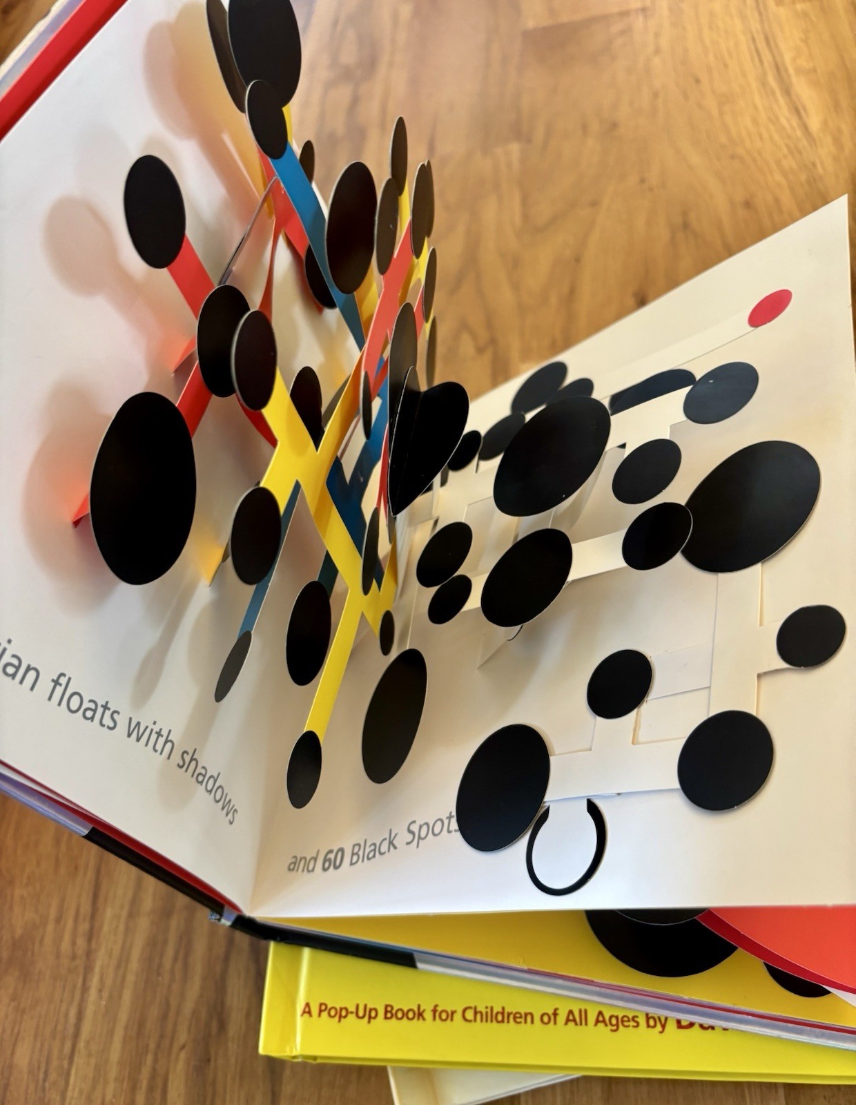 David A Carter Pop-Up Book Lot One Red Dot 600 Black Spots Blue 2 Hardcover