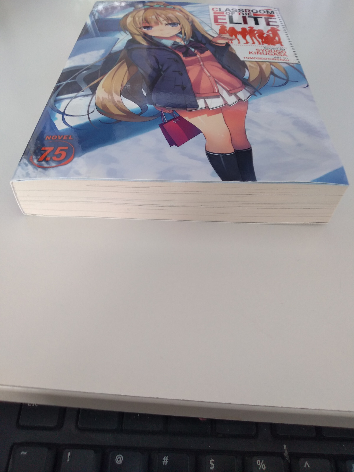 Classroom of the Elite Light Novel 7.5 in English, Excellent Condition!