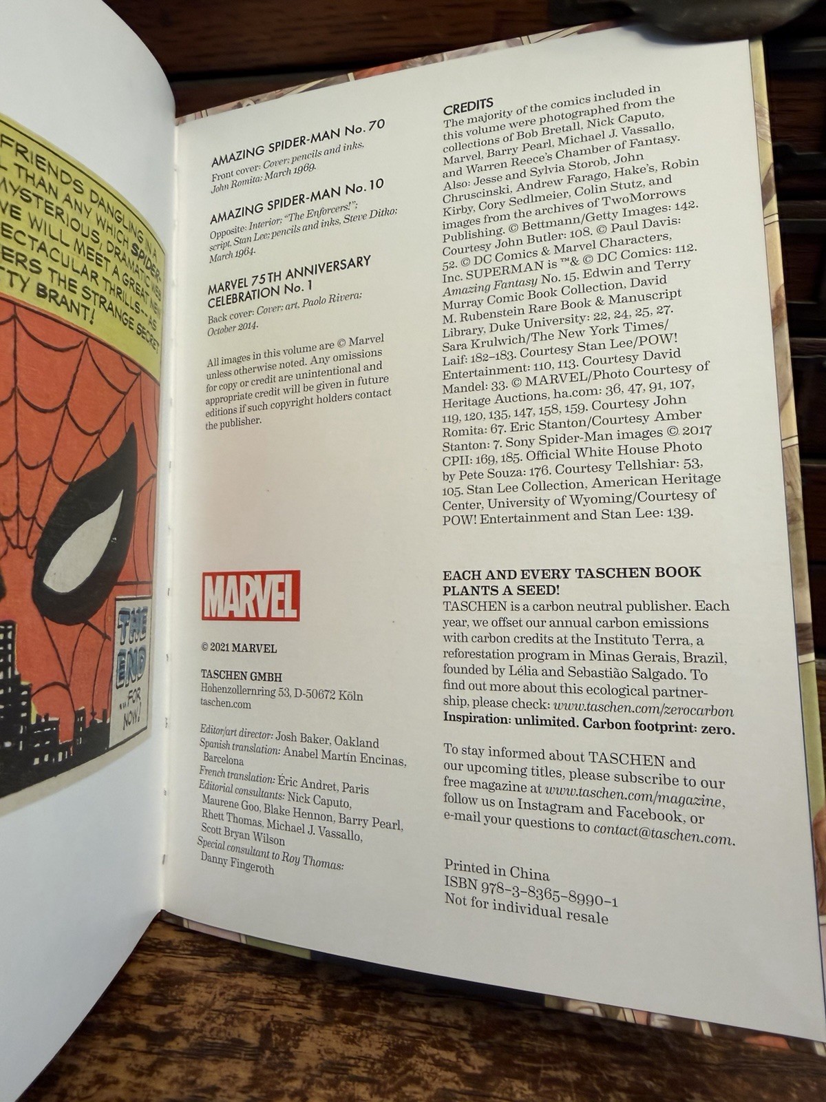 Lot 6 Taschen Marvel Books: Age Comics 1961-1978 Spider-Man X-Men Avengers Iron