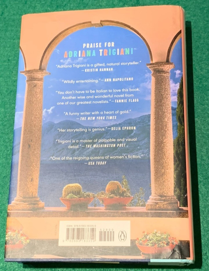 The View From Lake Como by Adriana Trigiani SIGNED 1st/1st HC DJ 2025 Romance