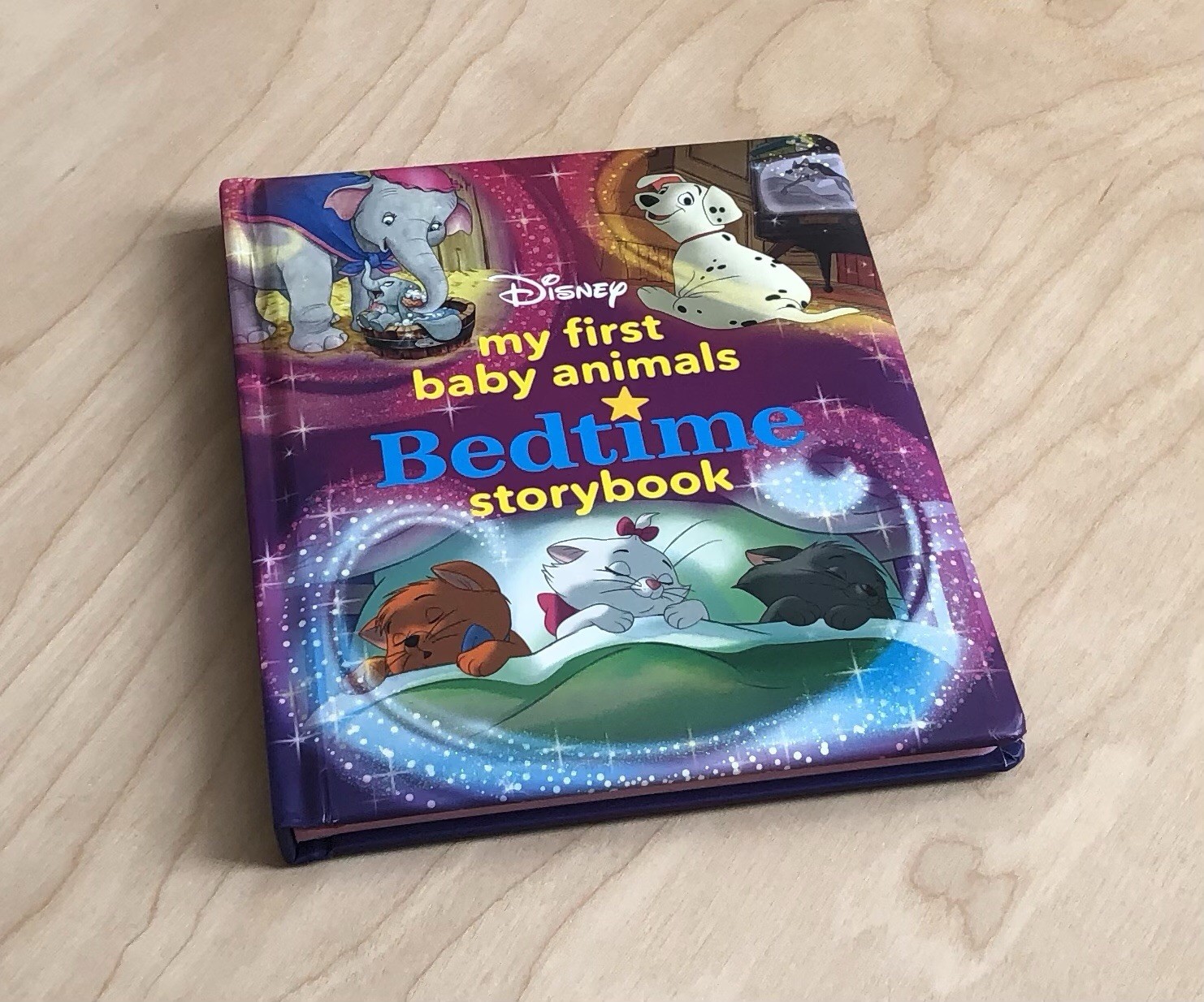 Disney My First Baby Animals Bed Time Story Book Kids 7.5X8.5in