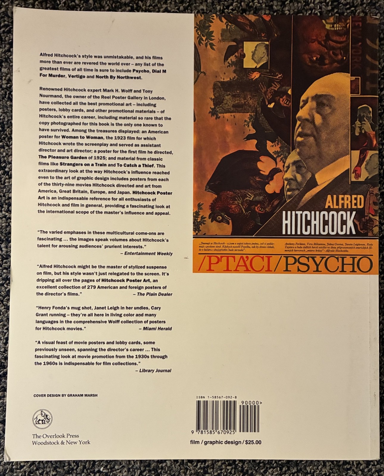 Hitchcock Poster Art – Mark H Wolff Collection (Softcover)