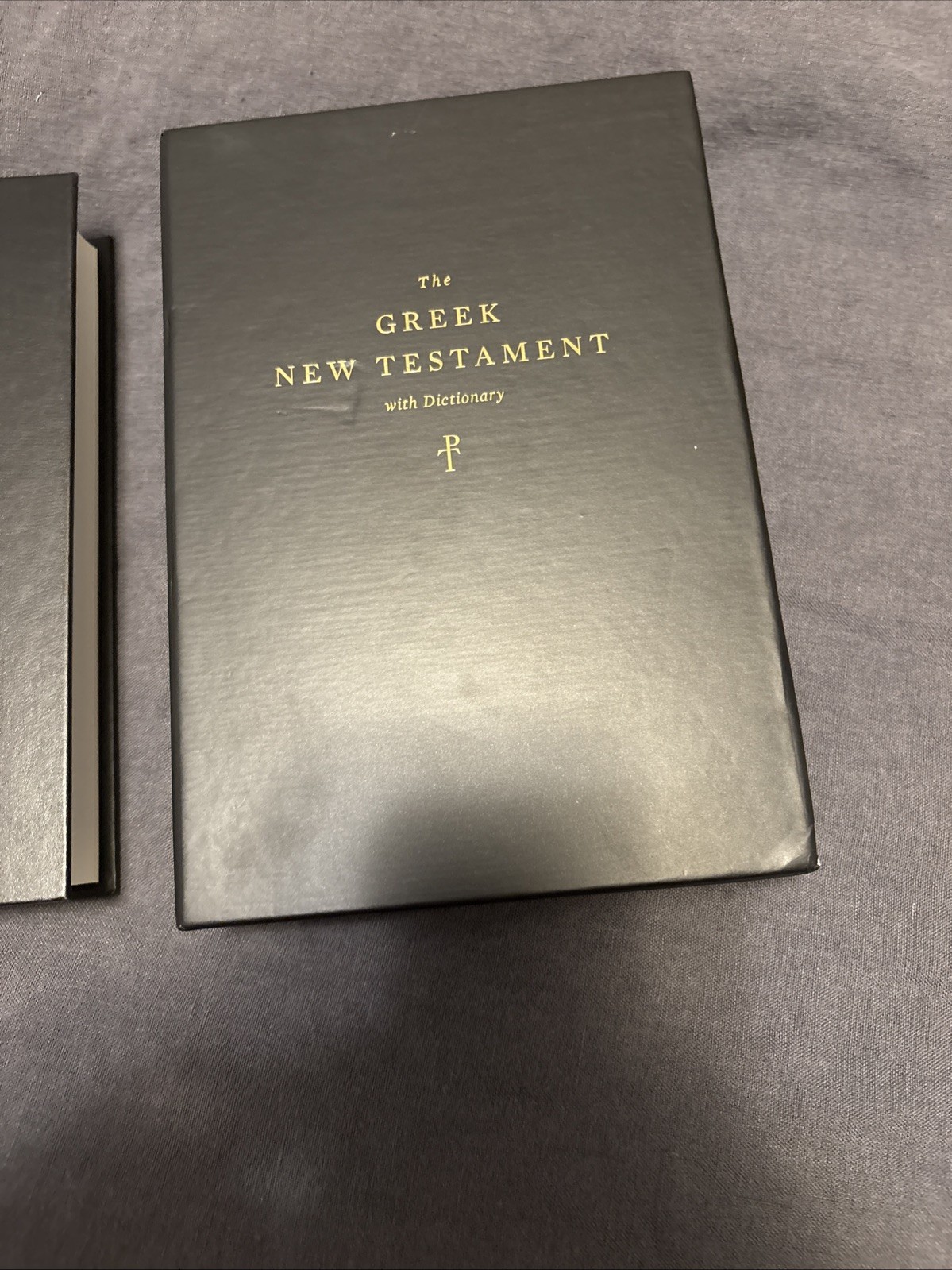 Crossway Greek New Testament Slipcover Box Tyndale House Hardcover 2017 2021