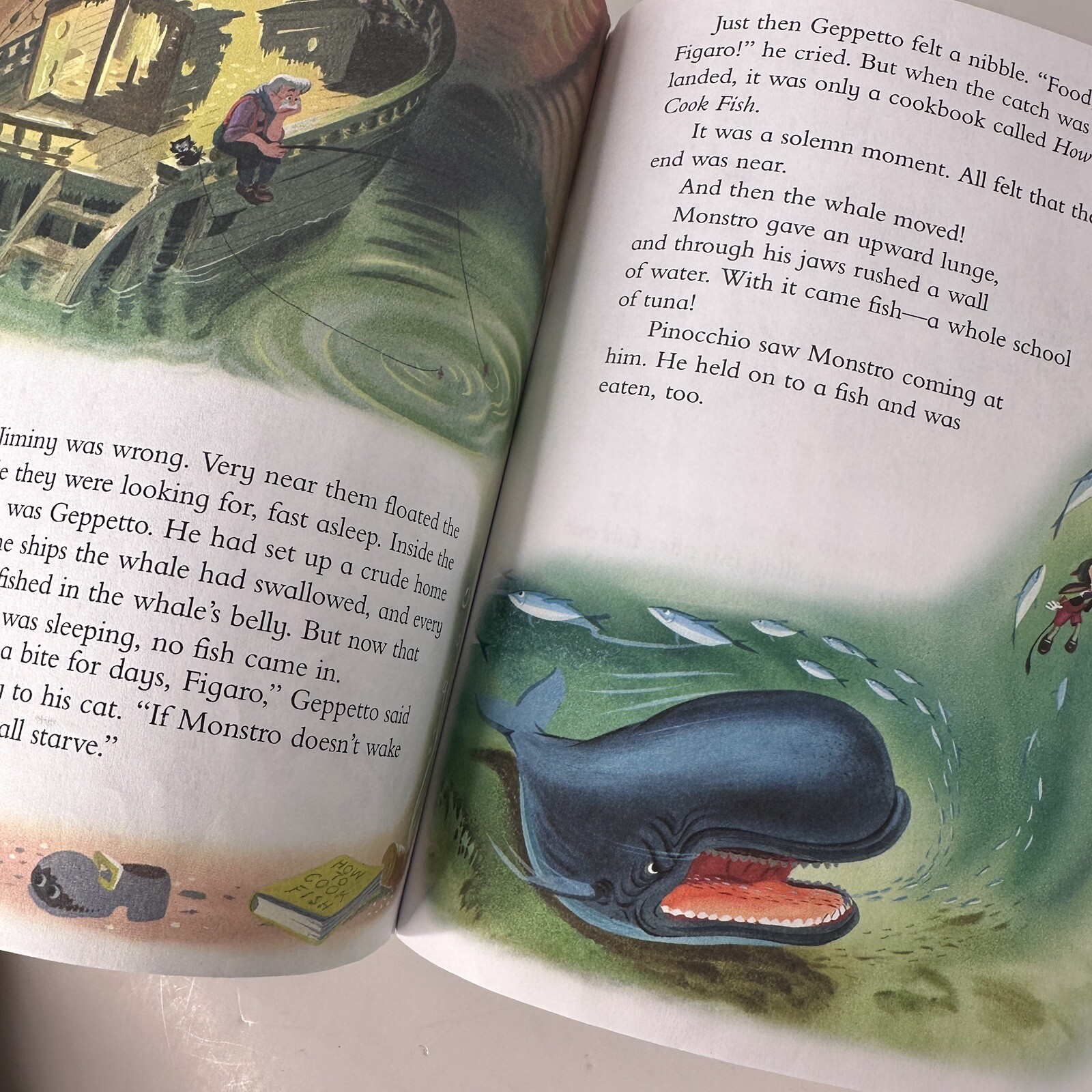Vintage 1953 Walt Disney’s Pinocchio A Little Golden Book