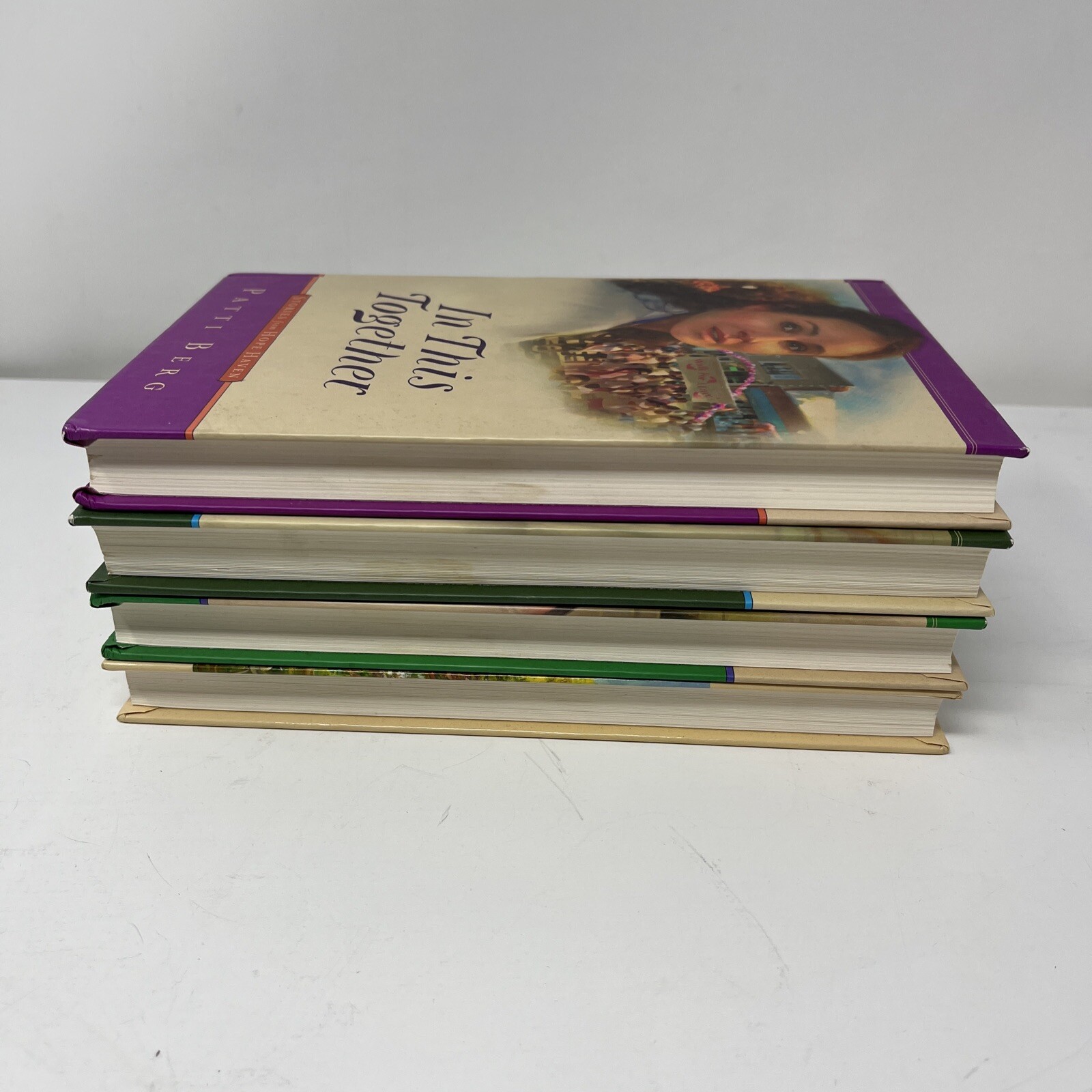 Lot Of 4 Guideposts – Stories from Hope Haven hardcover books, plus back hme agn
