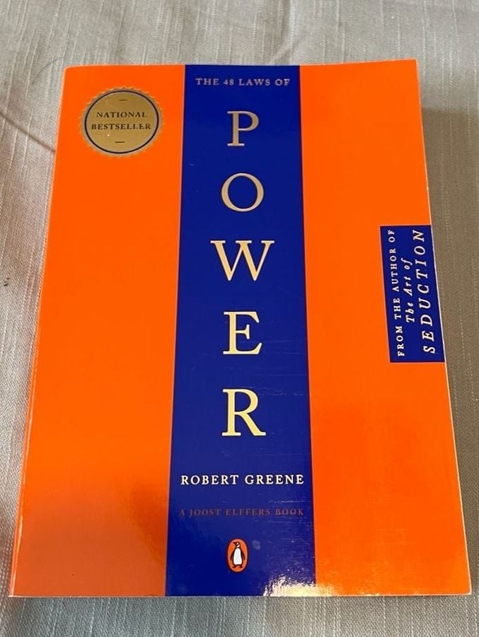 The 48 Laws of Power by Robert Greene Paperback Original Large Edition
