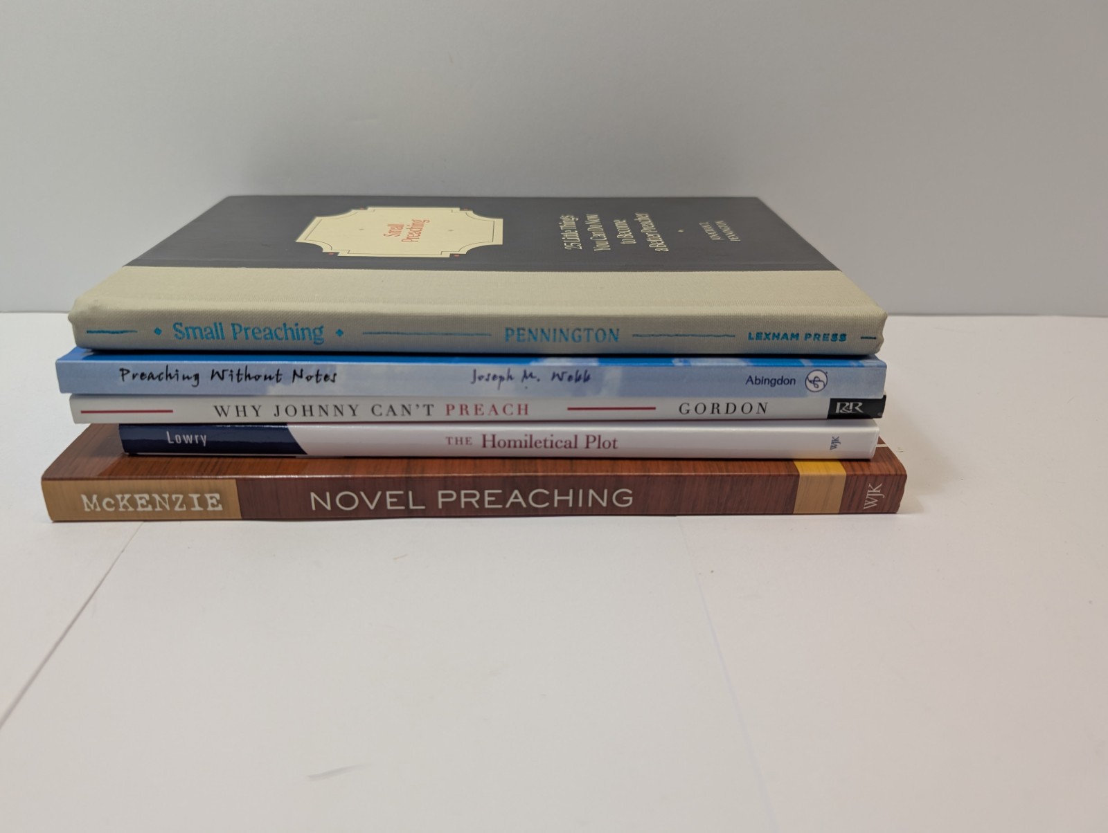 Books On Preaching Religious Teachings Books Sermons- Lowry, Gordon, Webb Etc