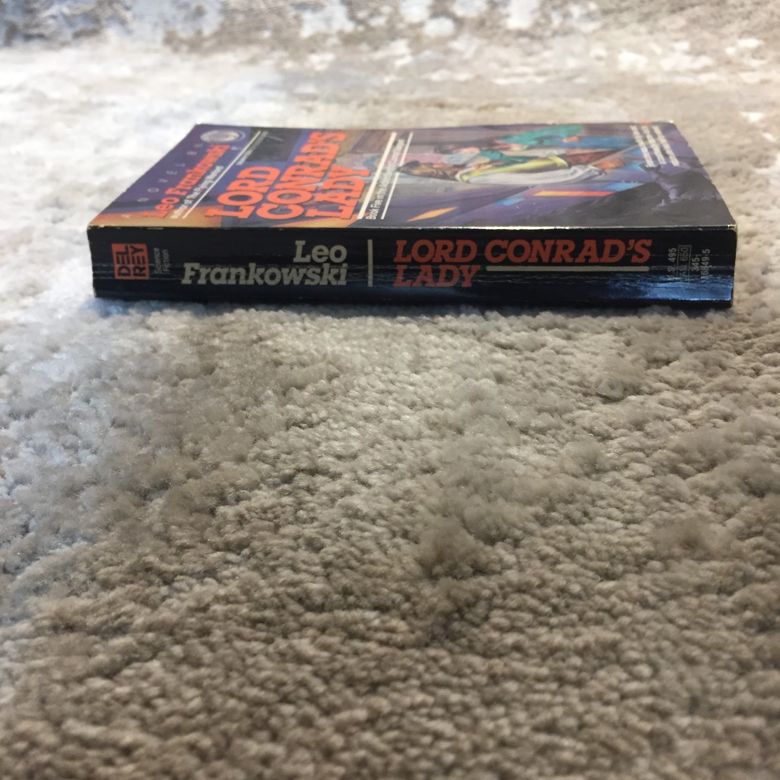 Lord Conrad’s Lady Leo Frankowski 1990 Del Rey Time Travel Science Fiction Book