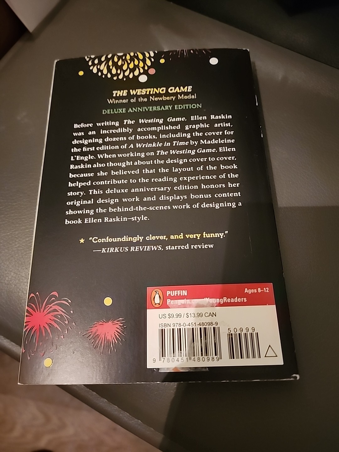 The Westing Game: The Deluxe Anniversary Edition by Raskin, Ellen