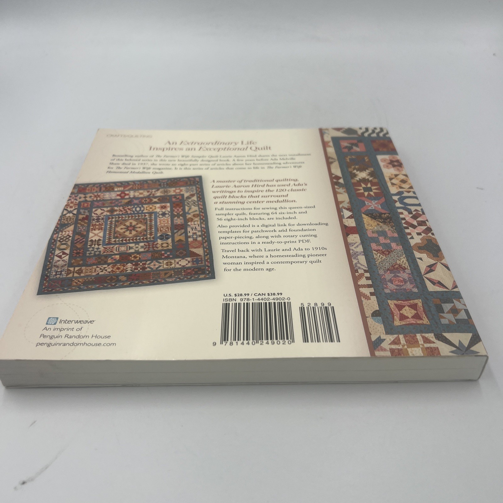 Farmer’s Wife Homestead Medallion Quilt : Letters from a 1910’s Pioneer Woman…