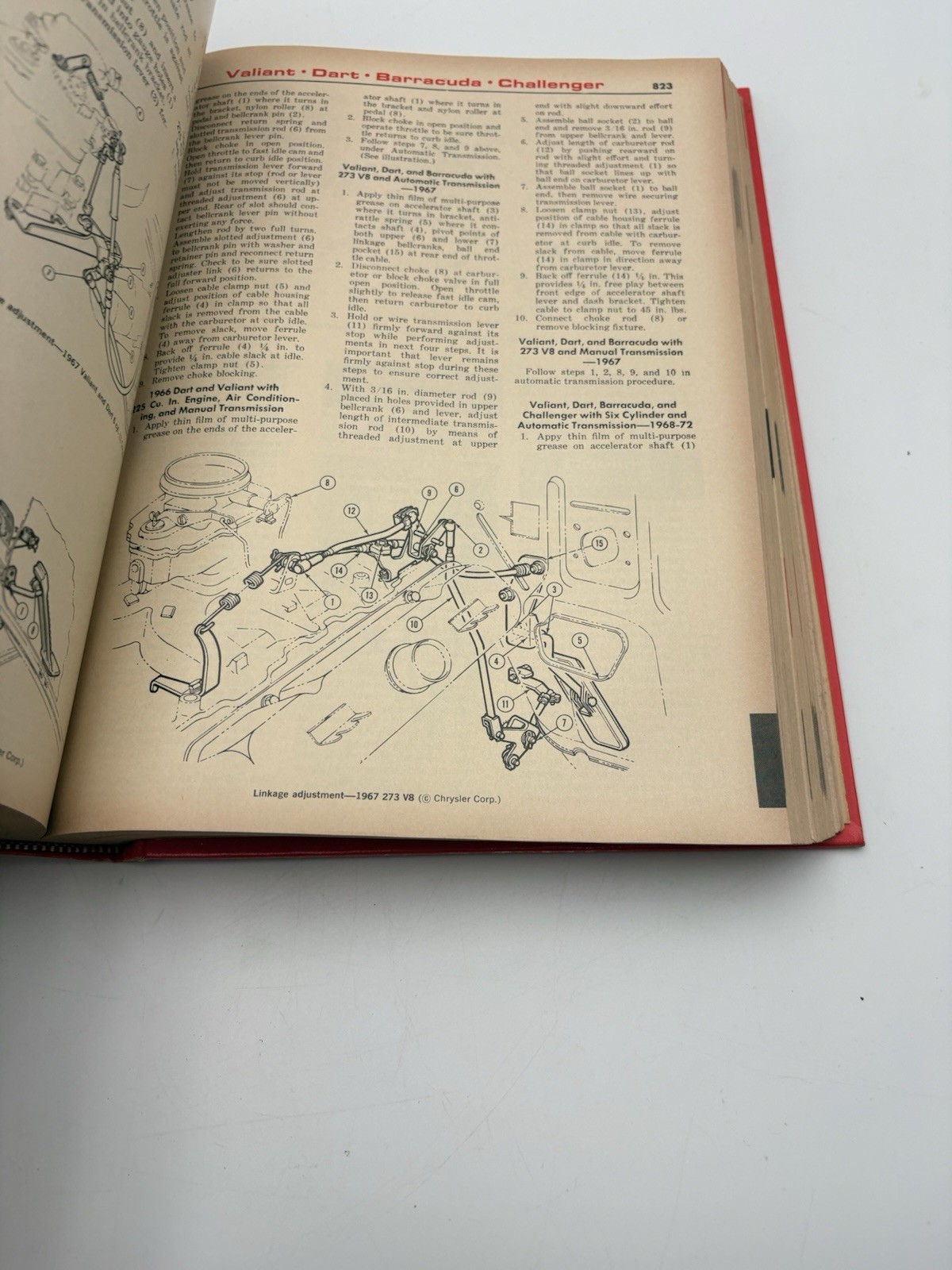 Chilton’s Auto Repair Manual 1972 American Cars 1965-72 Illustrated