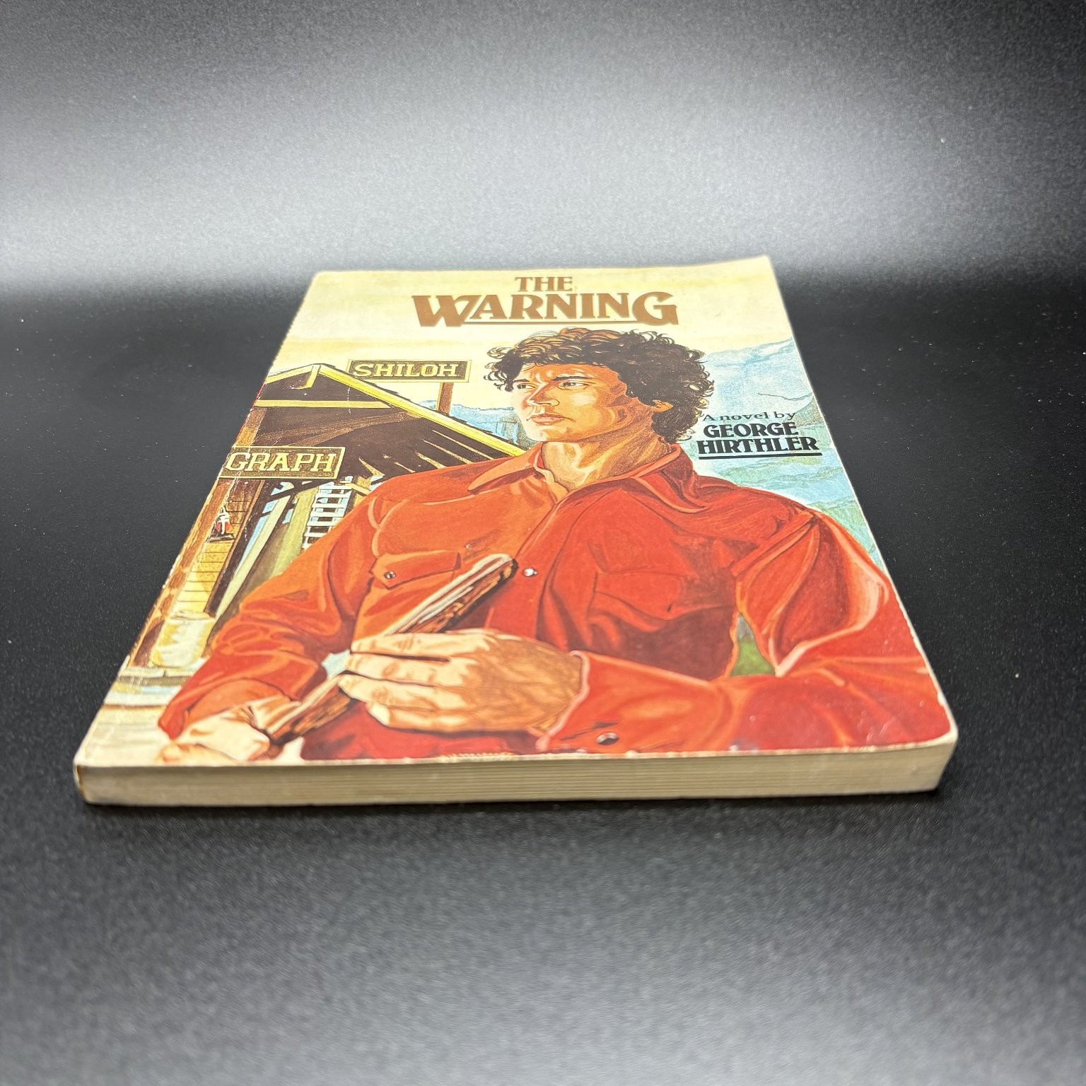 The Warning George Hirthler 1982 1st Printing Western Fiction InterVarsity PB