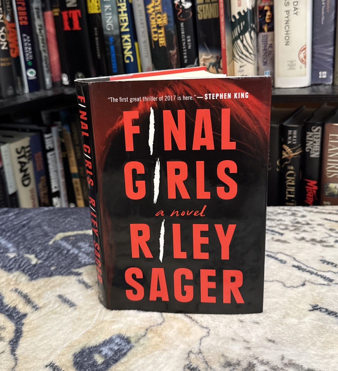 Final Girls by Riley Sager (2017, Hardcover) First Edition/2nd Print, VG
