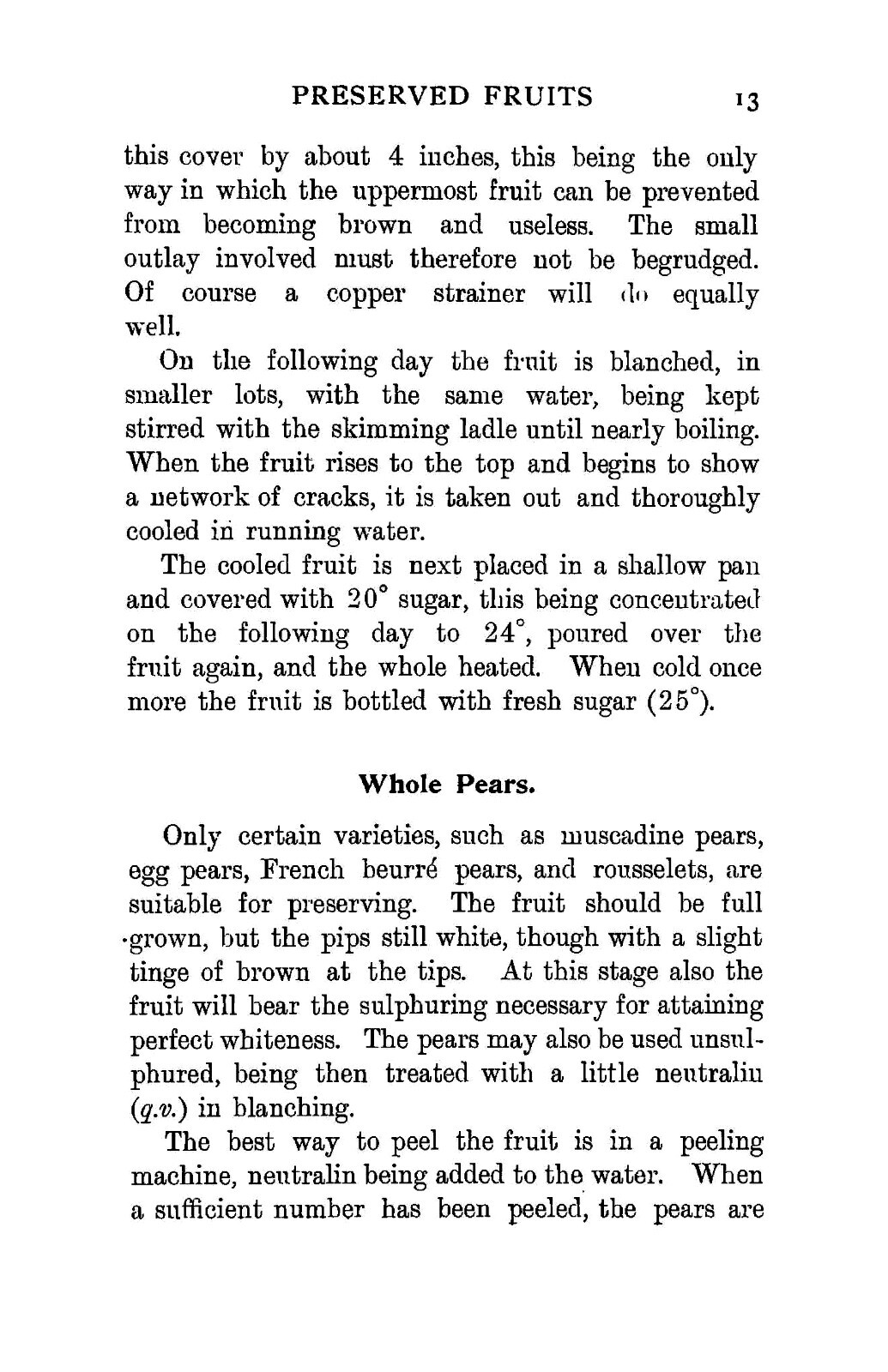 1908 Recipes For The Preserving Of Fruit, Vegetables And Meat Vintage Cook Book