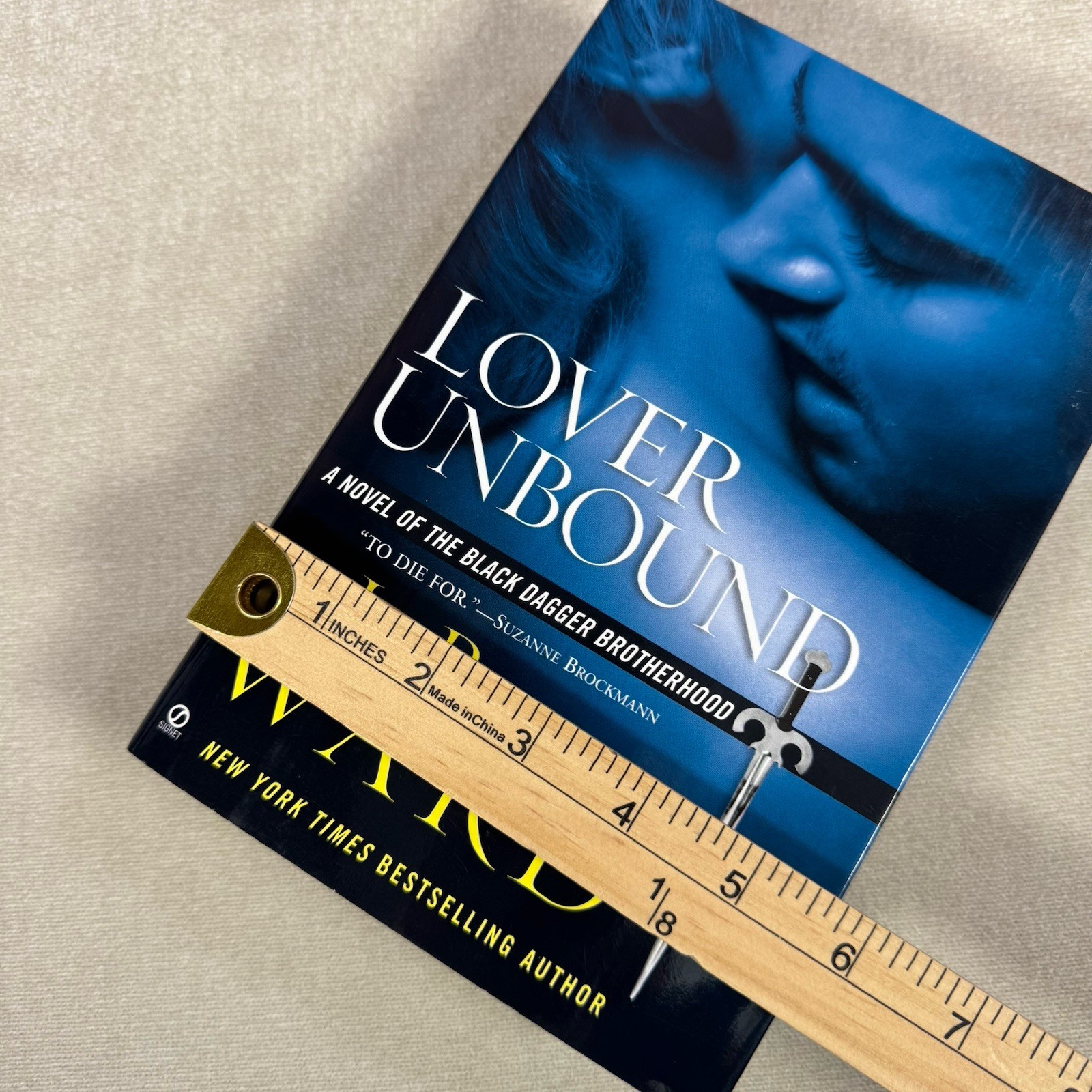 Lover Unbound 5 J. R. Ward Hardcover Black Dagger Brotherhood, Dust Jacket 2007