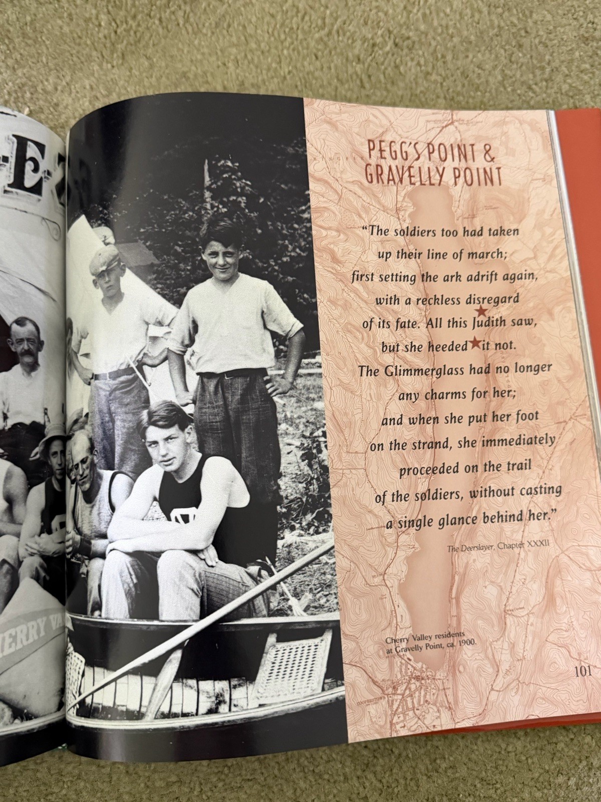 Otsego Lake Past and Present: The Photographs of Richard S. Duncan DOUBLE SIGNED