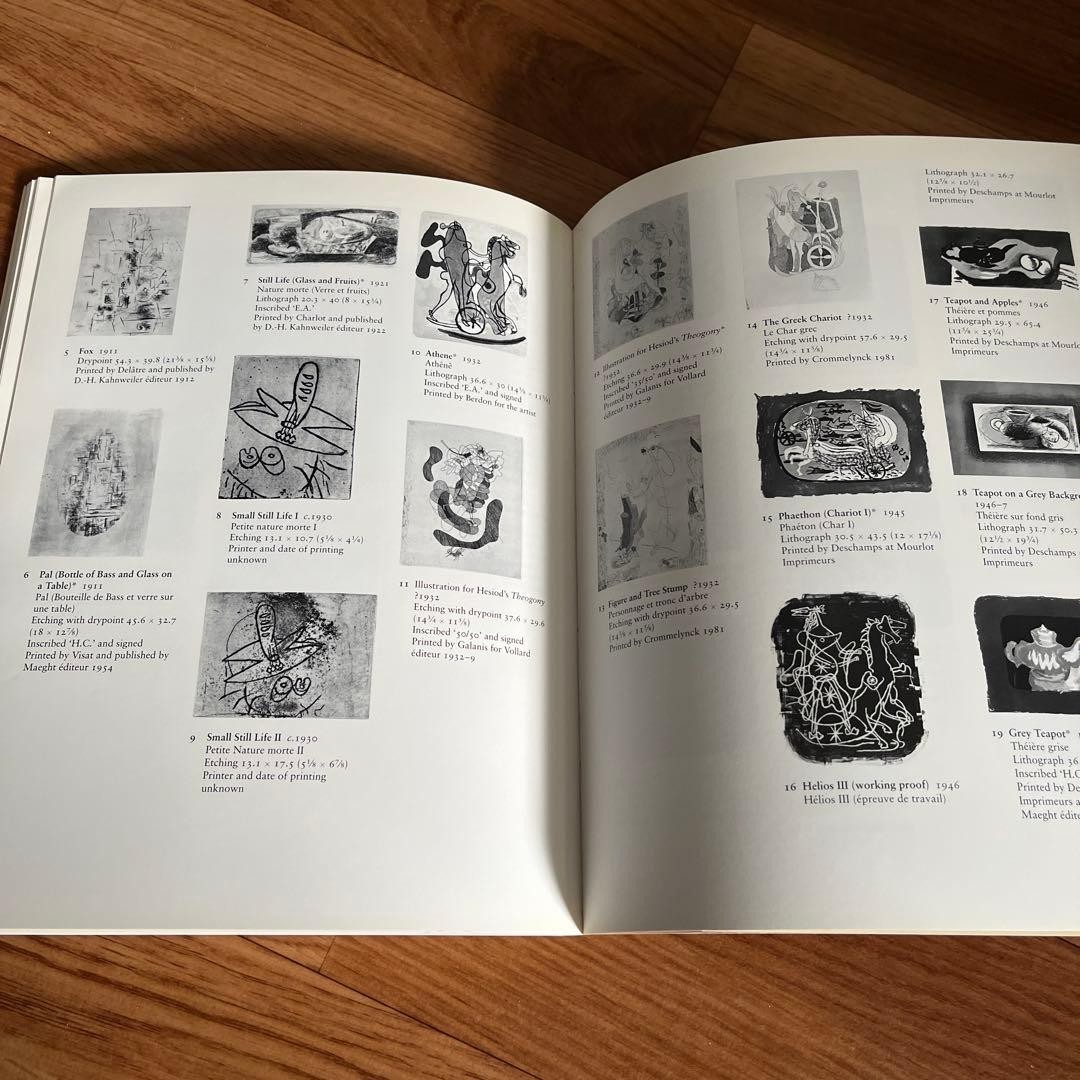 Georges Braque Printmaker Art Book Tate Gallery 8.5×8.3in Collectible