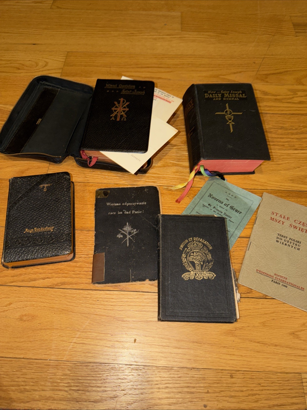 Lot Of Catholic Religious Books The Bible St. Joseph DAILY MISSAL