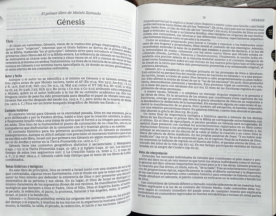 Biblia de Estudio MacArthur,RVR 1960 Letra Grande,Leathersoft, Café, con índice