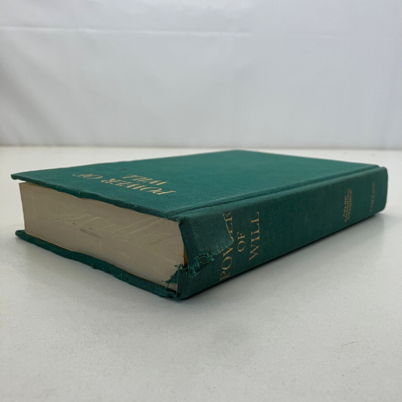 Power of Will Frank Channing Haddock 1976 Vintage HC Robert Collier Business