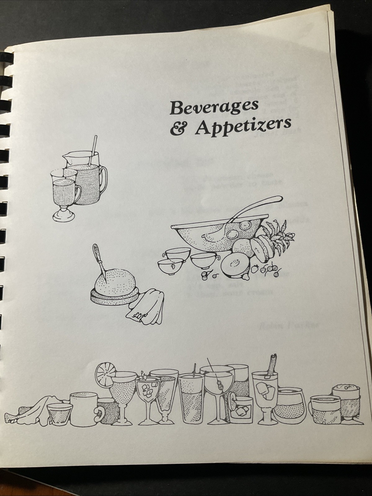 Recipes Baptist Women Southport Florida Cookbook B1496