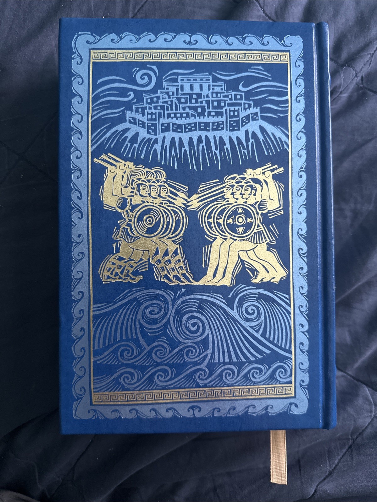 The Iliad and the Odyssey by Homer – Barnes and Noble Bonded Leather 2008 HC