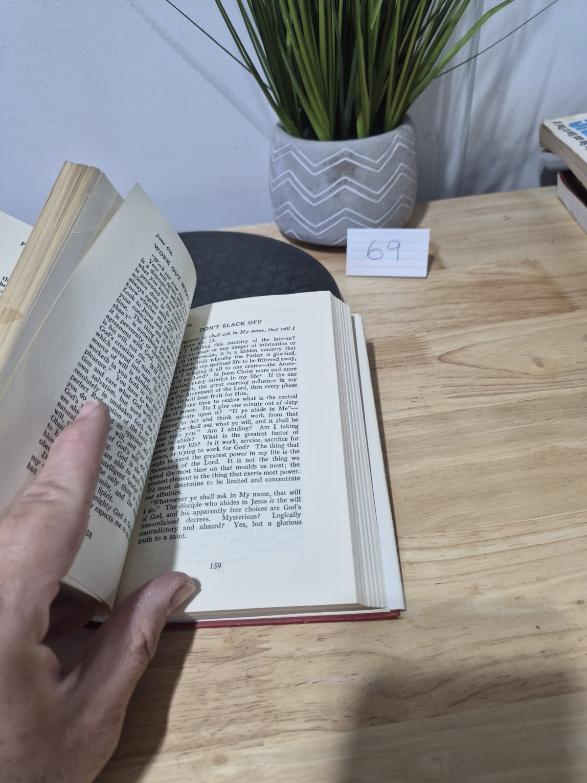 My Utmost for His Highest Oswald Chambers 1935 Reprint Hardcover Dust Jacket