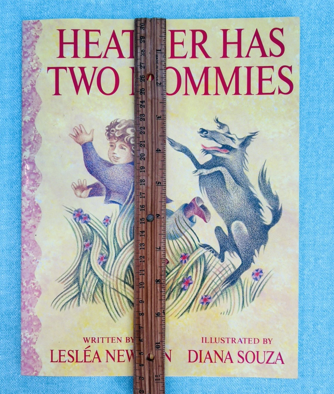 Heather Has Two Mommies Leslie Newman 1989 1st Edition SIGNED LGTBQ