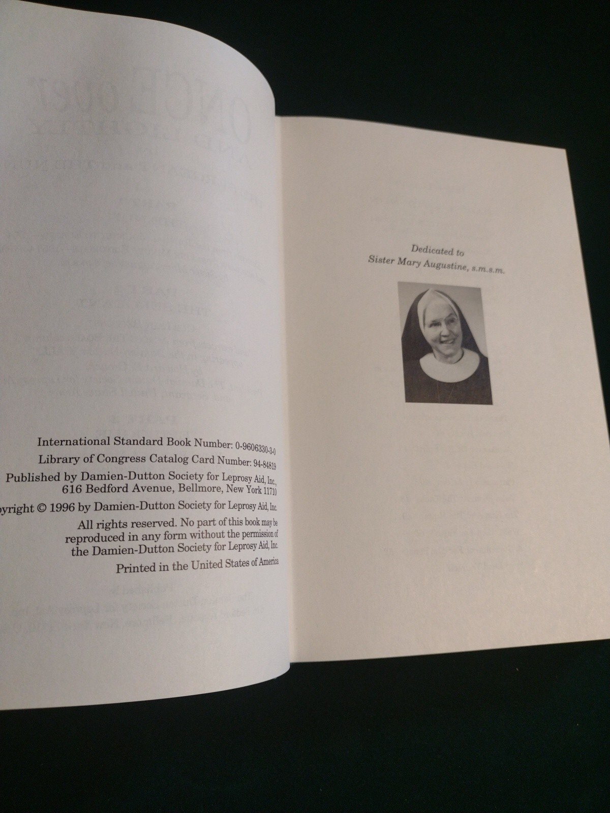 Once Over And Lightly by The Sergeant and the Nun (hardcover 1996) signed