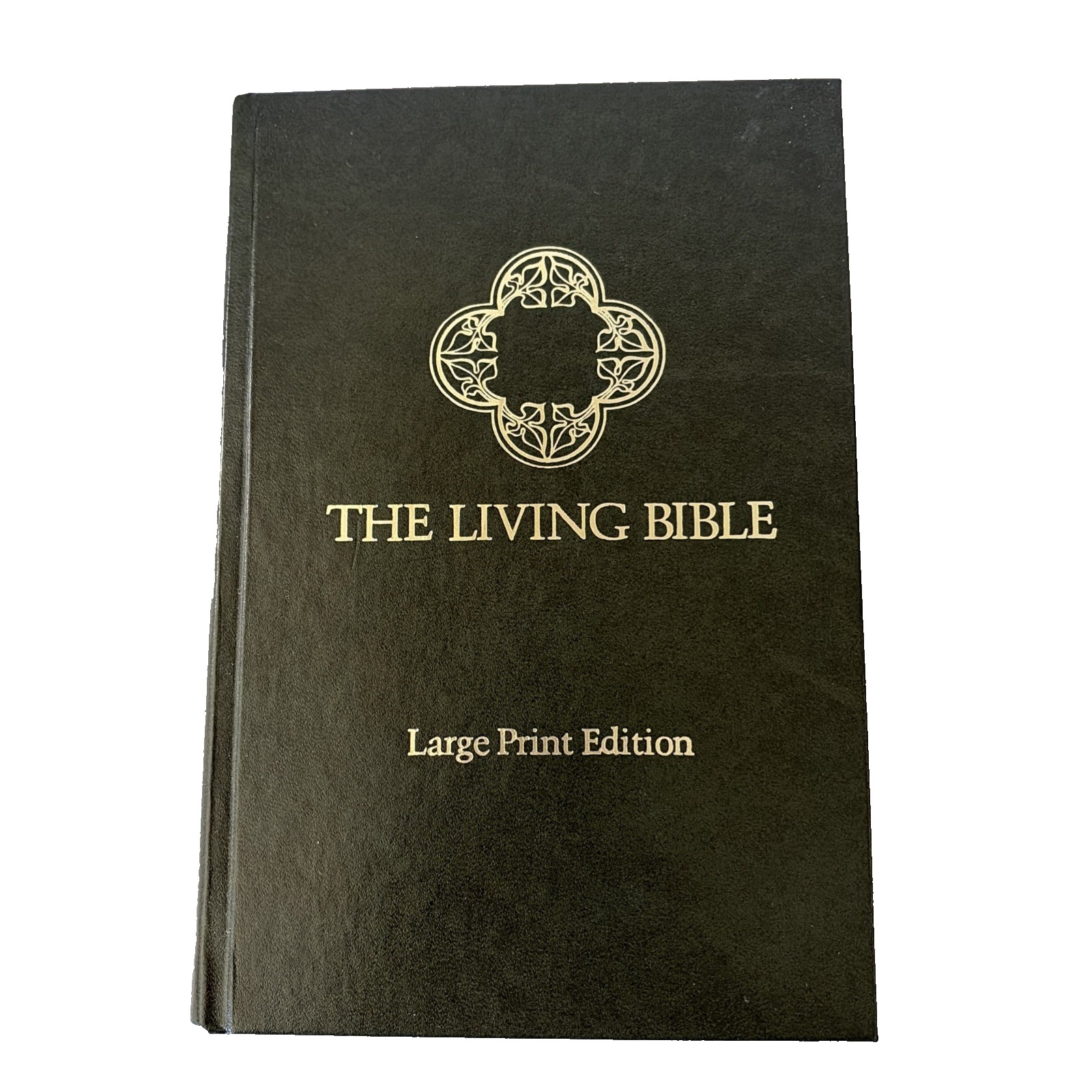 The Living Bible Large Print Edition Red Letter Holy Spiritual Book