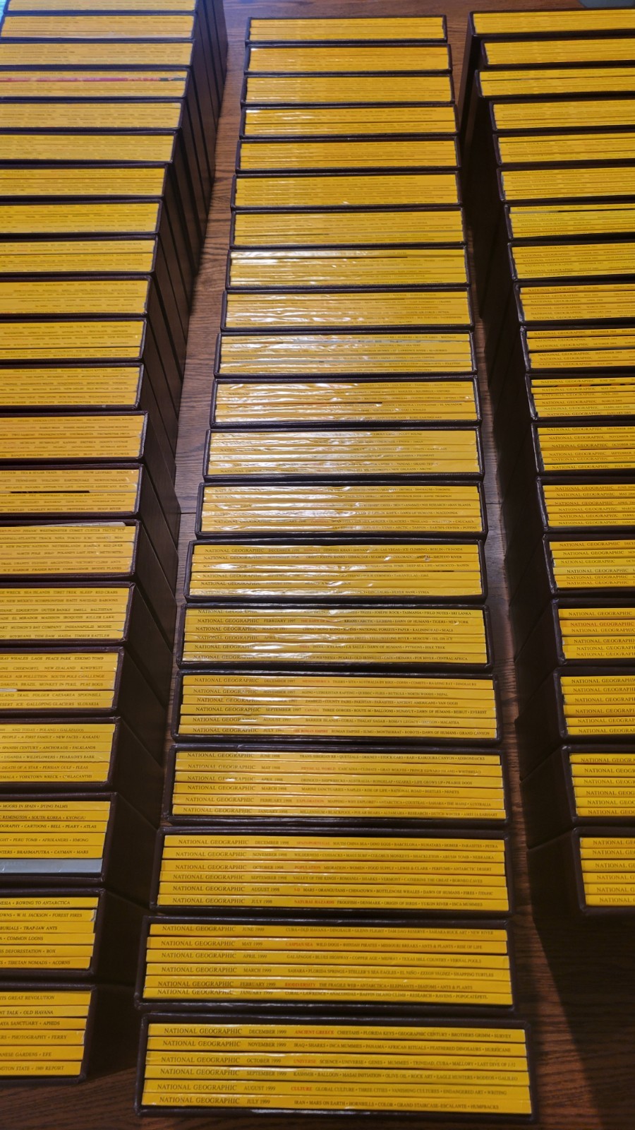 Complete 31-Yr National Geographic Collection 1978-2008 – 373 Issues – Sleeved