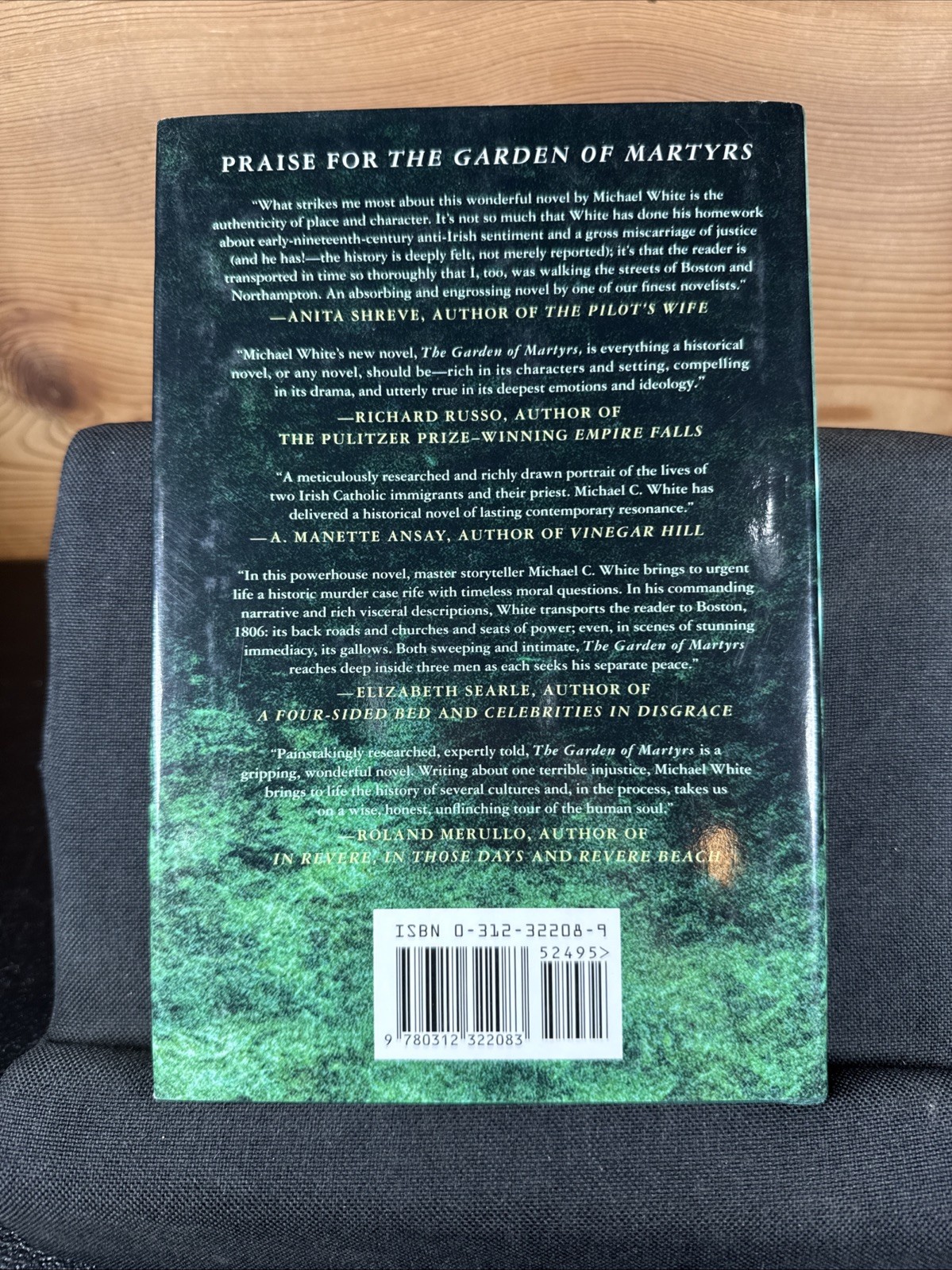 The Garden of Martyrs: A Novel by Michael C. White (2004 HCDJ, 1st ed.)