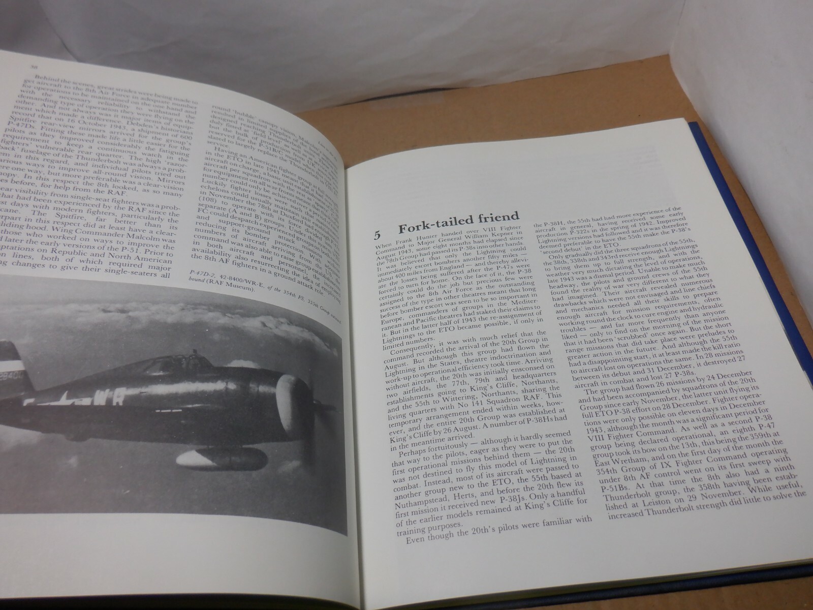 „LION IN THE SKY“ 8TH AIR FORCE OPERATIONS AIRCRAFT FIGHTER PLANE BOOK WWII