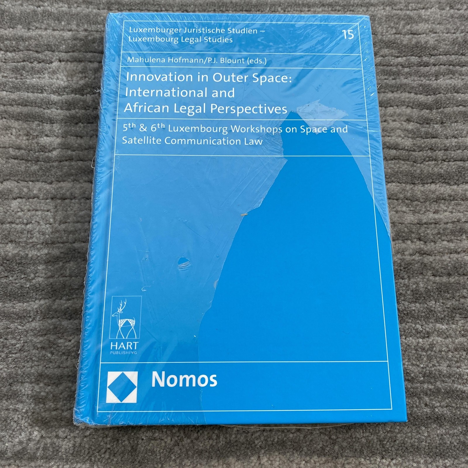Innovation In Outer Space Legal Perspectives Hart Nomos Hardcover Law Book