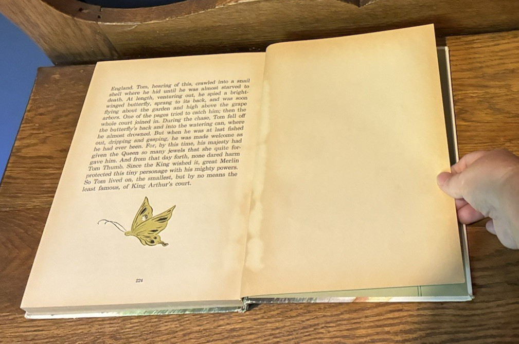 Fairy Tales by Whitman Publishing 1950 LARGE Size Children’s Book