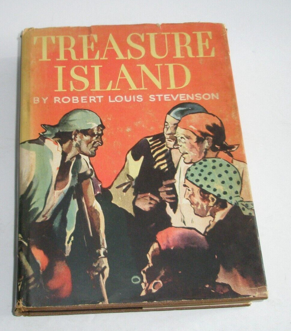 Treasure Island Robert Lewis Stevenson HC/DJ Whitman Publishing Undated