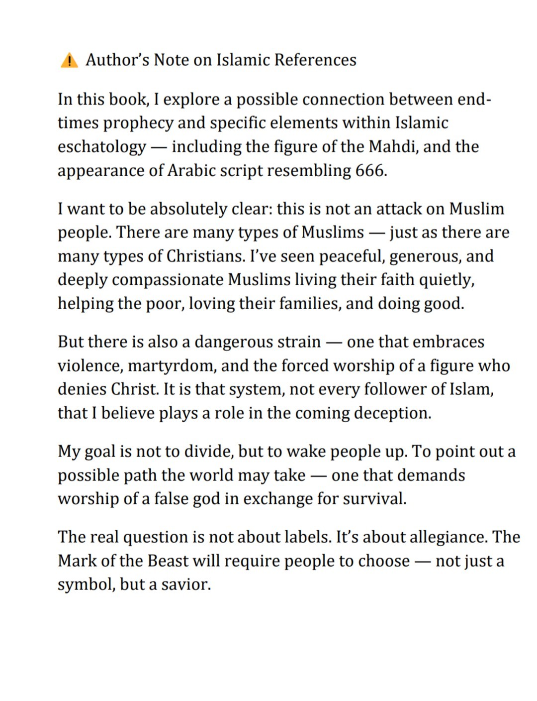 Bible Prophecy Christian eBook – Trumpets Sounding letter w/access instructions