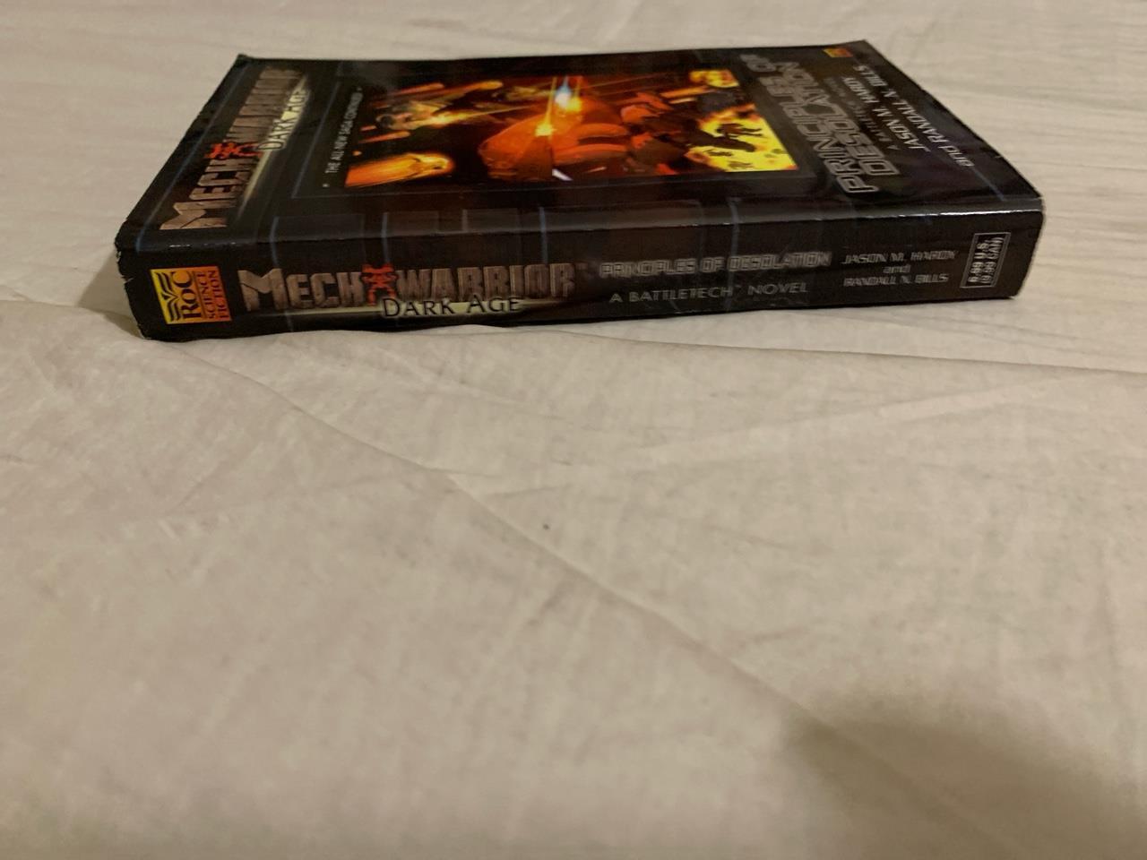 Mech Warrior Dark Age Principles of Desolation Jason Hardy 1st