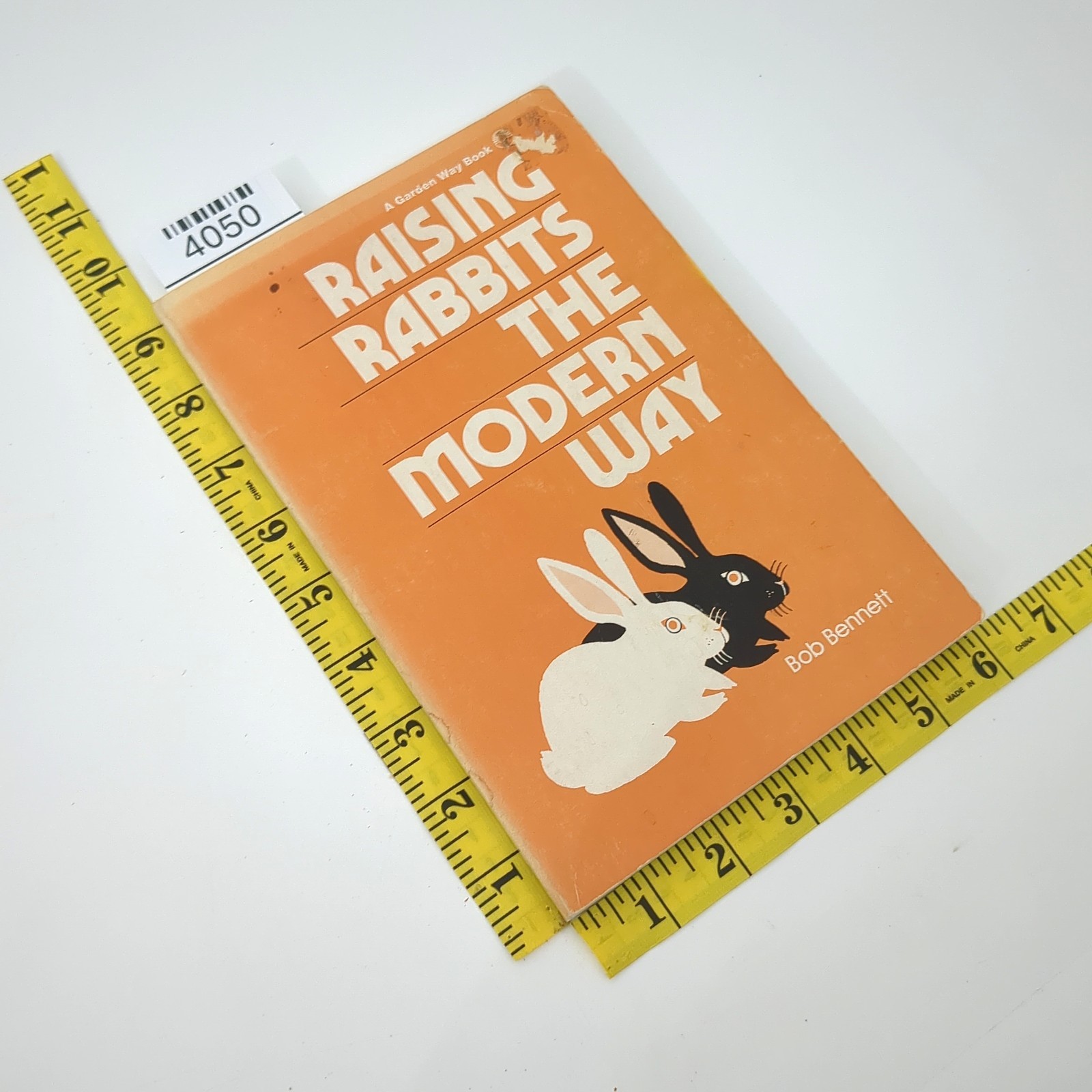 Raising Rabbits The Modern Way Livestock Homesteading Paperback Book Bob 1976