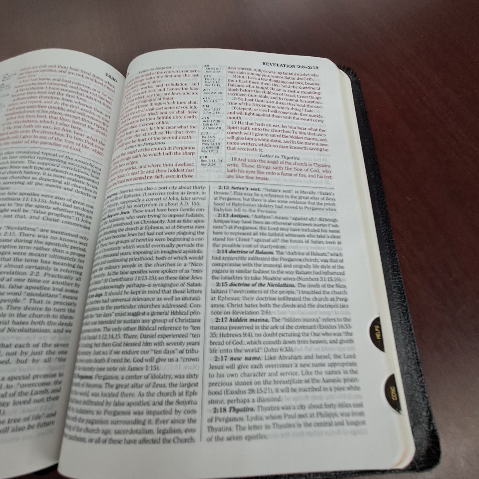 THE DEFENDERS STUDY BIBLE WORLD KJV BONDED LEATHER RED LETTER HENRY MORRIS 1995
