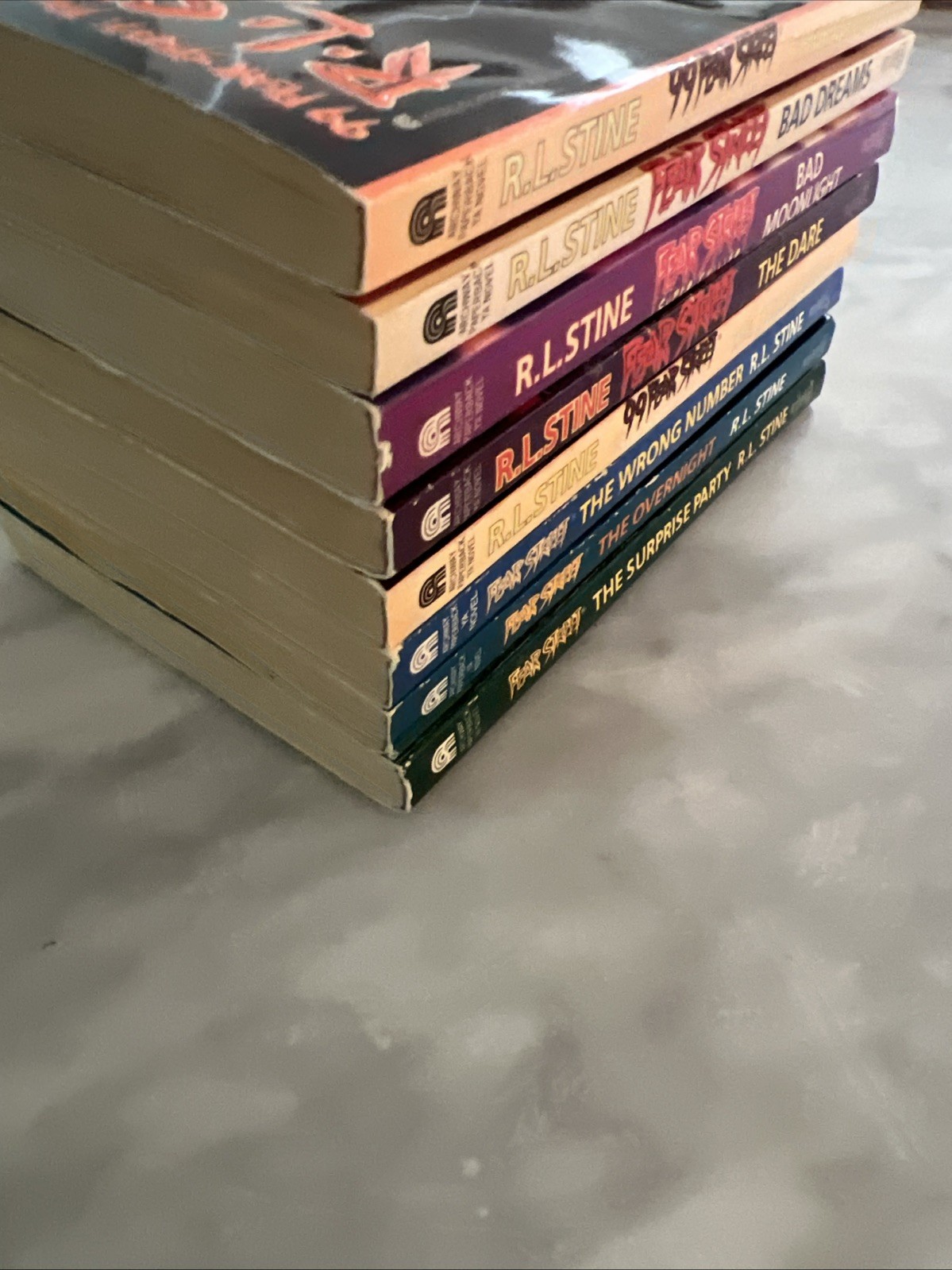 Fear Street RL Stine Paperbacks Set 8 1990s Horror USA