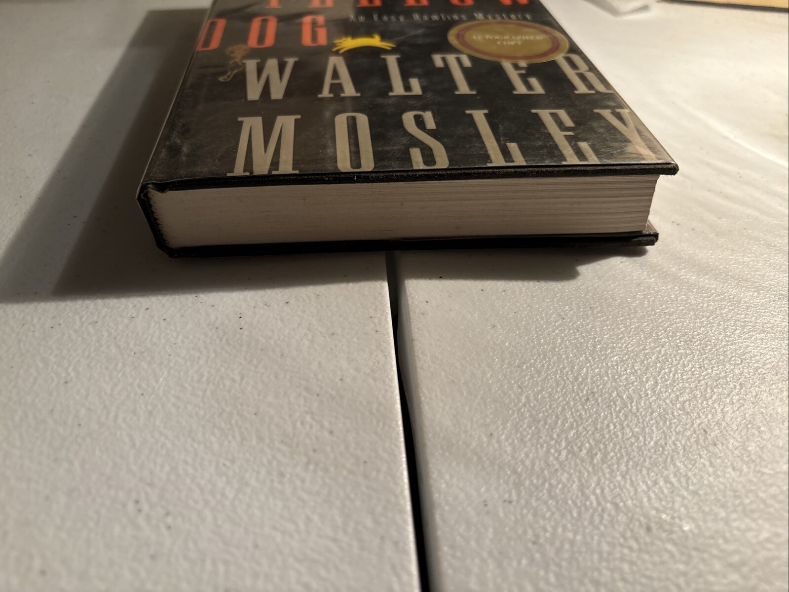 A Little Yellow Dog Walter Mosley First Edition Autographed Copy