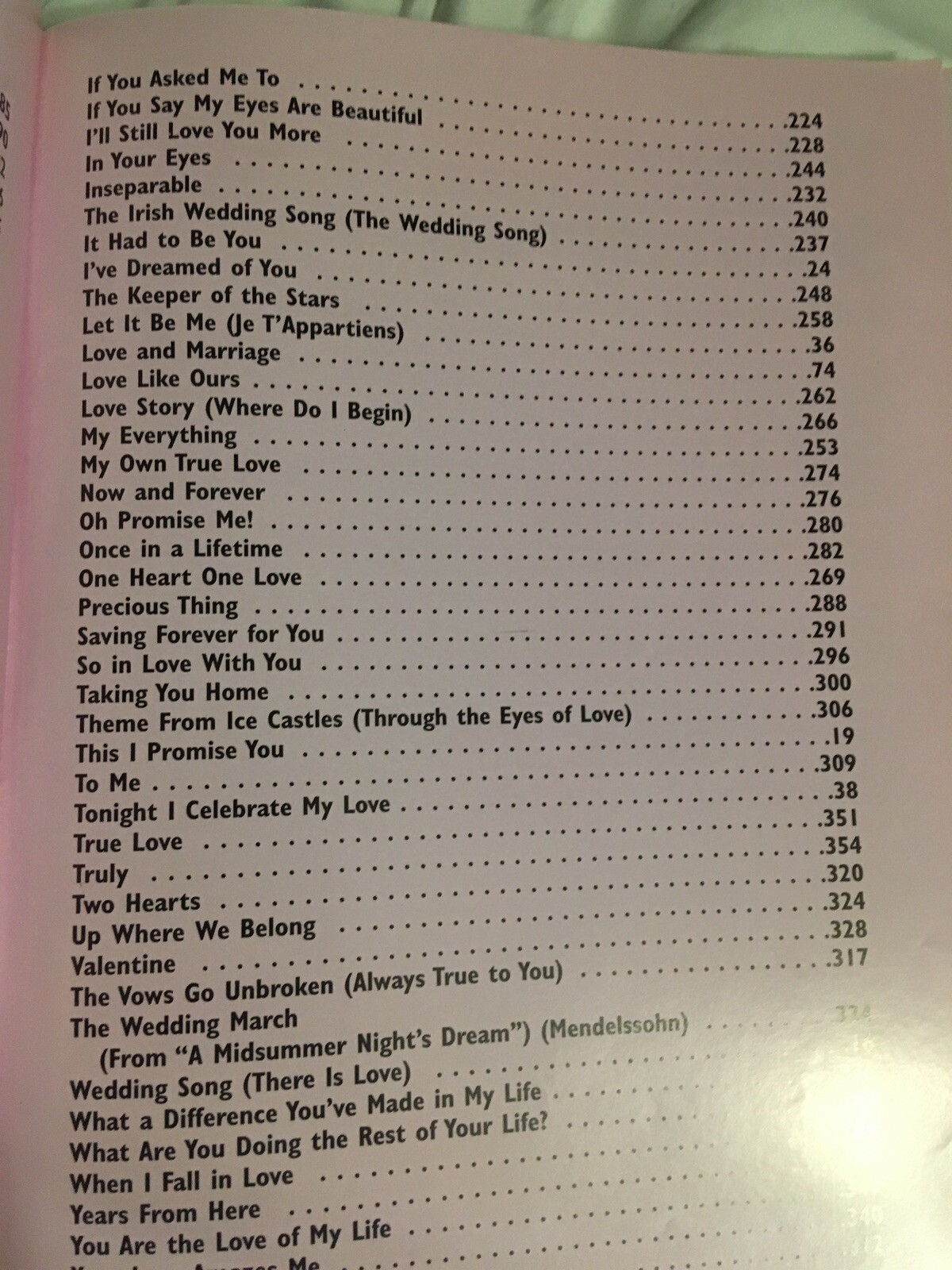 ULTIMATE SHOWSTOPPERS WEDDING: PIANO/VOCAL/CHORDS 356 Pages Wedding Songs