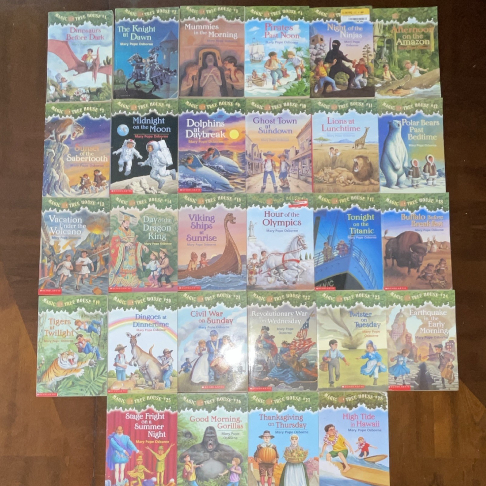 Mary Pope Osborne Magic Tree House Paperback Book Lot Ages 4-12 Fiction